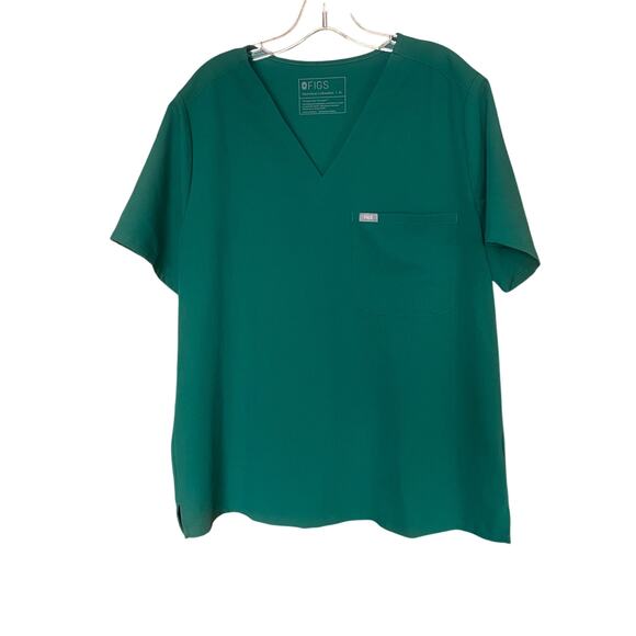 Figs Technical Collection V-Neck Scrub Top Sz XL - Picture 1 of 4